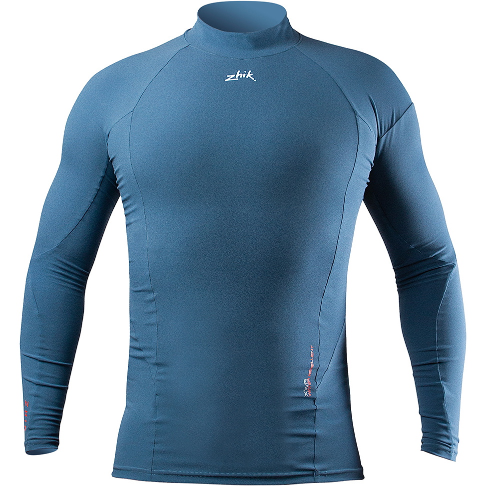 2026 Zhik Mens XWR Pro Water Repellent Rash Vest DTP0093 Deep Blue